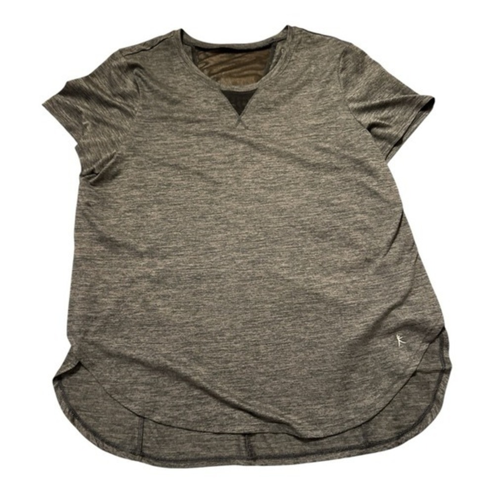 Danskin Now Charcoal drimore Short Sleeve Tee